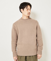 EDIFICE | 3ゲージ ウール/カシミヤ LOVER クルーネック ニット(ニット/セーター)