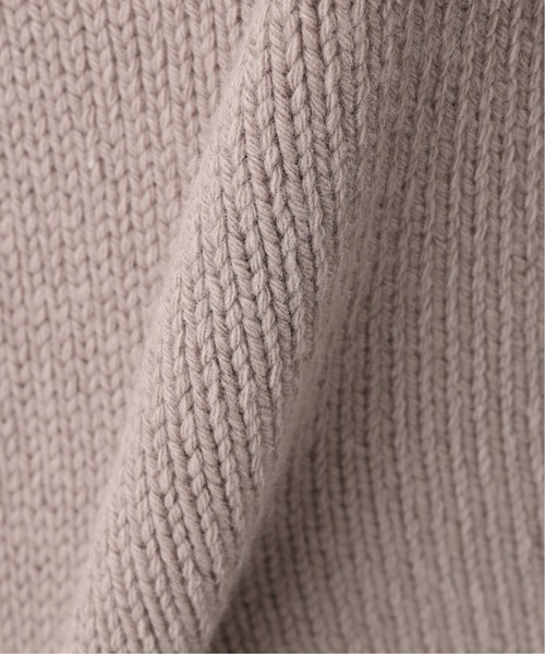 EDIFICE（エディフィス）の「3ゲージ ウール/カシミヤ LOVER クルーネック ニット（ニット/セーター・メンズ・ベージュ/カーキ/バーガンディー・MEDIUM/LARGE）」の14枚目の写真