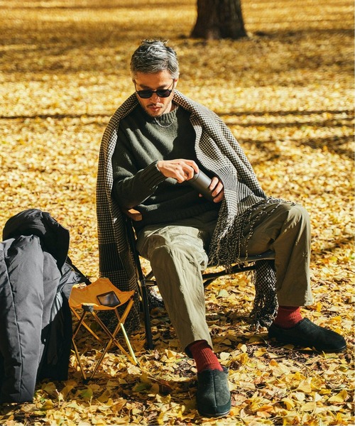 EDIFICE（エディフィス）の「3ゲージ ウール/カシミヤ LOVER クルーネック ニット（ニット/セーター・メンズ・ベージュ/カーキ/バーガンディー・MEDIUM/LARGE）」の17枚目の写真