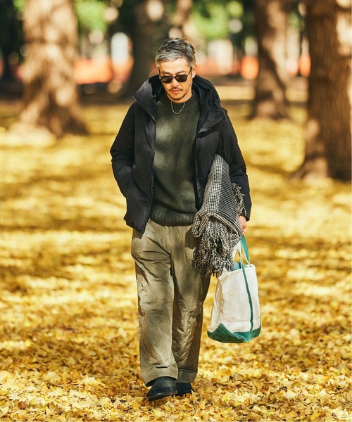 EDIFICE（エディフィス）の「3ゲージ ウール/カシミヤ LOVER クルーネック ニット（ニット/セーター・メンズ・ベージュ/カーキ/バーガンディー・MEDIUM/LARGE）」の18枚目の写真