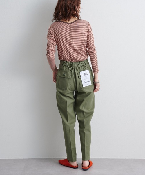 MILLER（ミラー）の「【Miller/ミラー】別注ボーダー長袖（Tシャツ/カットソー・レディース・ブルー/ピンク/ブラウン・ONE SIZE）」の11枚目の写真