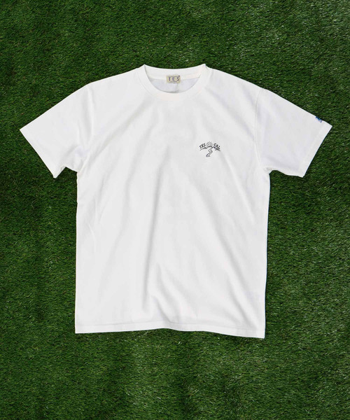 The Endless Summer(エンドレスサマー)の「TES MALIBU STAR CAMP GIRL T-SHIRT / Tシャツ(Tシャツ/カットソー・メンズ・ホワイト/サーモンピンク/イエロー・SMALL/MEDIUM/LARGE/X-LARGE)」の4枚目の写真