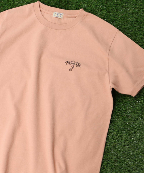 The Endless Summer(エンドレスサマー)の「TES MALIBU STAR CAMP GIRL T-SHIRT / Tシャツ(Tシャツ/カットソー・メンズ・ホワイト/サーモンピンク/イエロー・SMALL/MEDIUM/LARGE/X-LARGE)」の12枚目の写真