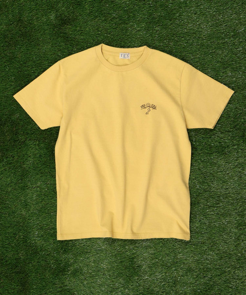 The Endless Summer(エンドレスサマー)の「TES MALIBU STAR CAMP GIRL T-SHIRT / Tシャツ(Tシャツ/カットソー・メンズ・ホワイト/サーモンピンク/イエロー・SMALL/MEDIUM/LARGE/X-LARGE)」の15枚目の写真