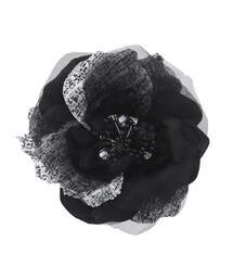 UNTITLED | ソフィアツイードコサージュ(ブローチ/コサージュ)