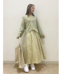 emmi | 【emmi atelier】シャーリングマキシワンピース(ワンピース)