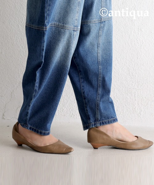 antiqua（アンティカ）の「ボールパンツ（デニムパンツ・レディース・ブルー系その他/ノンウォッシュ・M/L）」の6枚目の写真