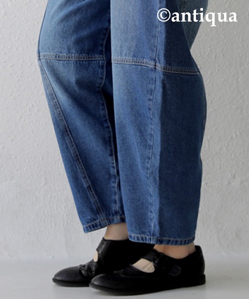 antiqua（アンティカ）の「ボールパンツ（デニムパンツ・レディース・ブルー系その他/ノンウォッシュ・M/L）」の11枚目の写真