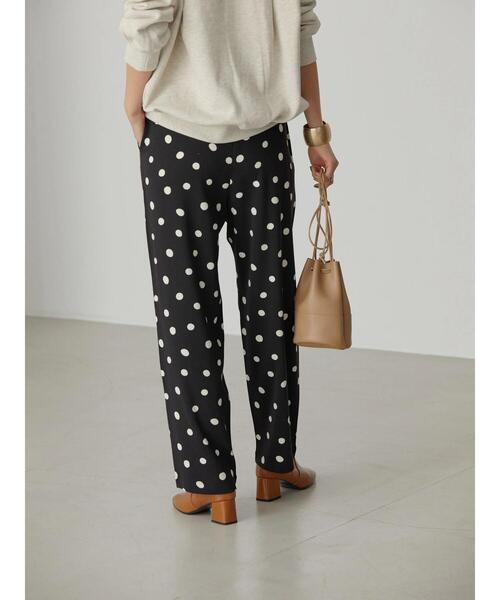 AMERICAN HOLIC(アメリカンホリック)の「Dotとろみワイドパンツ(その他パンツ・レディース・ドット・S/M/L)」の2枚目の写真