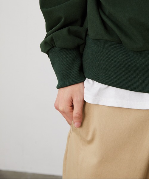 FEKETE（フェケテ）の「FEKETE MADE BASIC LOGO HOODIE (SET-UP)（パーカー・メンズ・ブラック/グリーン・FREE）」の13枚目の写真