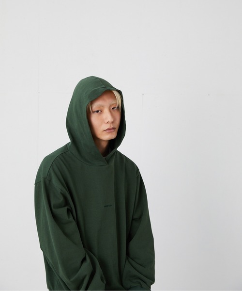 FEKETE（フェケテ）の「FEKETE MADE BASIC LOGO HOODIE (SET-UP)（パーカー・メンズ・ブラック/グリーン・FREE）」の7枚目の写真