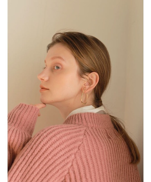 ACYM（アシーム）の「Volume sleeve mini ニット（ニット/セーター・レディース・ブラック/グレー系その他/ピンク・FREE）」の8枚目の写真