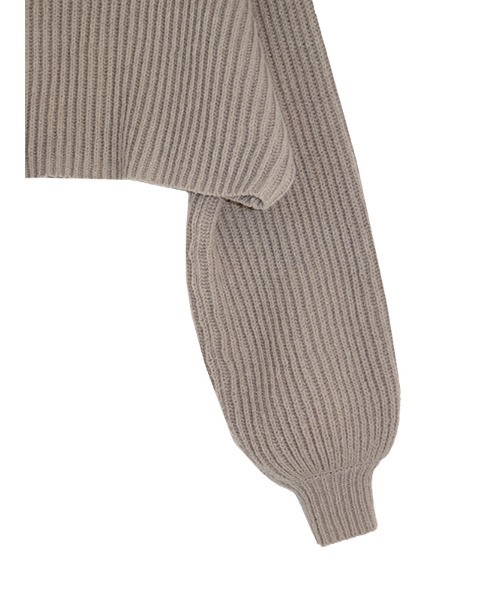 ACYM（アシーム）の「Volume sleeve mini ニット（ニット/セーター・レディース・ブラック/グレー系その他/ピンク・FREE）」の21枚目の写真