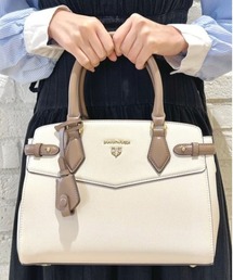 ハートビジュー付きハンドバッグ