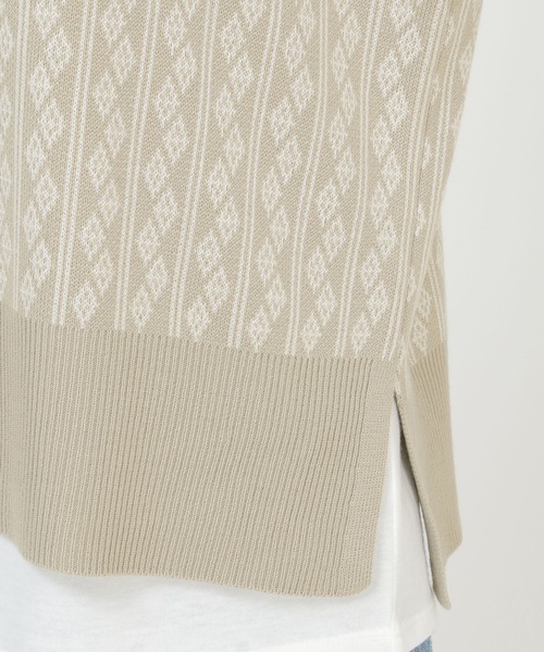 ikka（イッカ）の「【Sサイズ WEB限定】【親子リンク】ニットベストアンサンブル22SS（アンサンブル・レディース・ブラック/ミント/スモークグレー/その他1/その他4・S/M/L）」の20枚目の写真