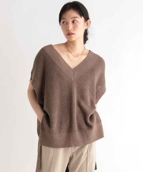 BABYLONE / シルクコンニットベスト