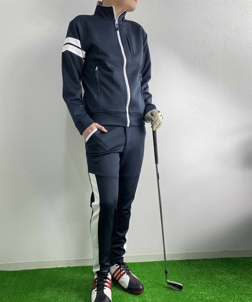 ジャージポンチ ゴルフブルゾン ゴルフパンツ ゴルフウェア Arcade アーケード のファッション ゴルフウェア 上下 アウトドア スポーツ 上下 セットアップ ゴルフグッズ 海外への送料無料