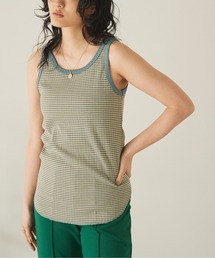 ANGIE | ランダムリブタンクトップ/無地/ボーダー(タンクトップ)