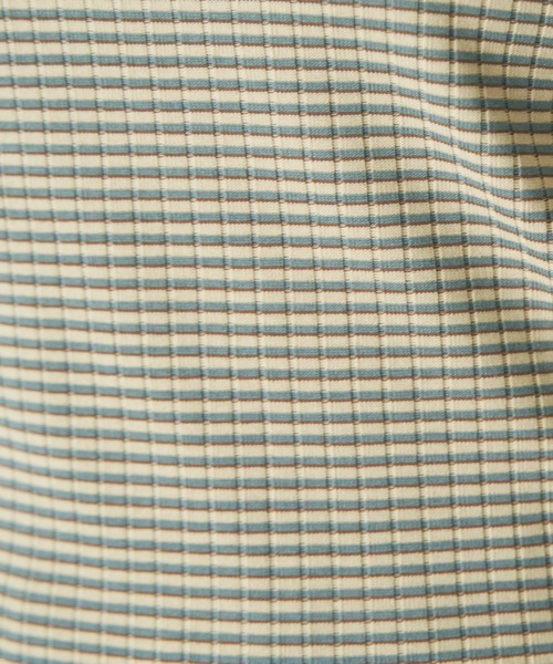 ANGIE（アンジー）の「ランダムリブタンクトップ/無地/ボーダー（タンクトップ・レディース・オフホワイト/ブラウン系その他/ブルー系その他/イエロー系その他/スミクロ/ダークオレンジ・FREE）」の18枚目の写真