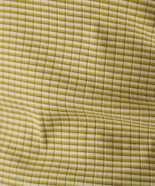 ANGIE（アンジー）の「ランダムリブタンクトップ/無地/ボーダー（タンクトップ・レディース・オフホワイト/ブラウン系その他/ブルー系その他/イエロー系その他/スミクロ/ダークオレンジ・FREE）」の19枚目の写真