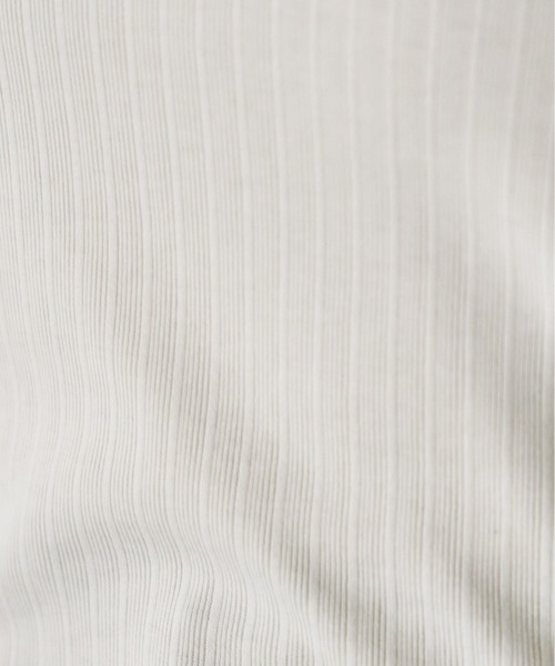 ANGIE（アンジー）の「ランダムリブタンクトップ/無地/ボーダー（タンクトップ・レディース・オフホワイト/ブラウン系その他/ブルー系その他/イエロー系その他/スミクロ/ダークオレンジ・FREE）」の15枚目の写真