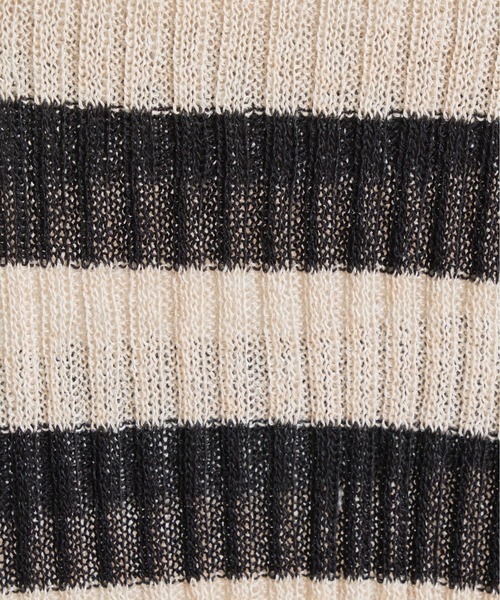 natural couture（ナチュラルクチュール）の「【WEB限定カラー有り】キラッとほんわりシアーリブニット（ニット/セーター・レディース・オフホワイト/ベージュ/グリーン/その他1/その他2・FREE）」の13枚目の写真