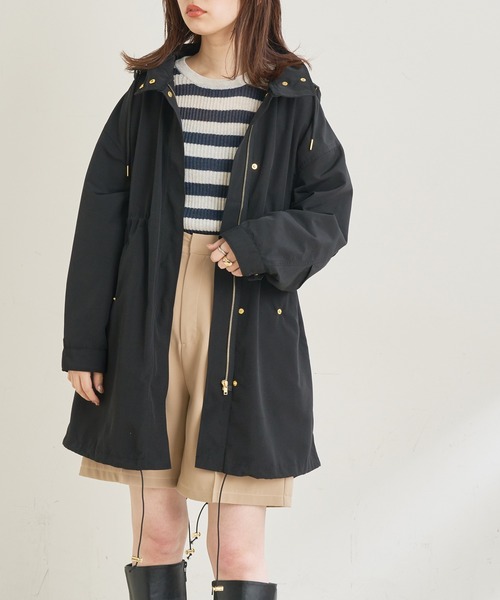 natural couture（ナチュラルクチュール）の「【WEB限定カラー有り】キラッとほんわりシアーリブニット（ニット/セーター・レディース・オフホワイト/ベージュ/グリーン/その他1/その他2・FREE）」の9枚目の写真