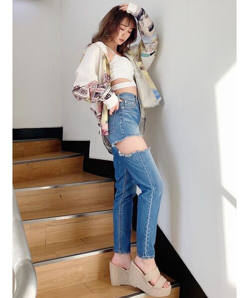 GYDA（ジェイダ）の「【セットアップ着用可】COAST PATTERN BIG シャツ（シャツ/ブラウス・レディース・アイボリー/その他1・FREE）」の18枚目の写真