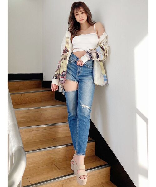 GYDA（ジェイダ）の「【セットアップ着用可】COAST PATTERN BIG シャツ（シャツ/ブラウス・レディース・アイボリー/その他1・FREE）」の21枚目の写真