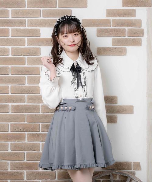 ROJITA（ロジータ）の「ピコレースフリルブラウス（シャツ/ブラウス・レディース・ホワイト/ブラック/ピンク・FREE）」の15枚目の写真