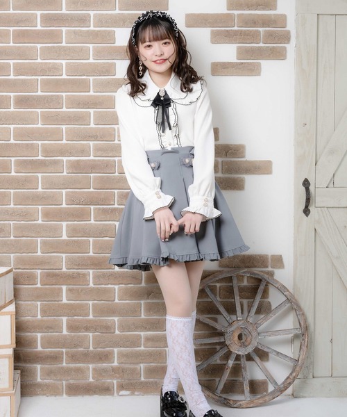 ROJITA（ロジータ）の「ピコレースフリルブラウス（シャツ/ブラウス・レディース・ホワイト/ブラック/ピンク・FREE）」の16枚目の写真