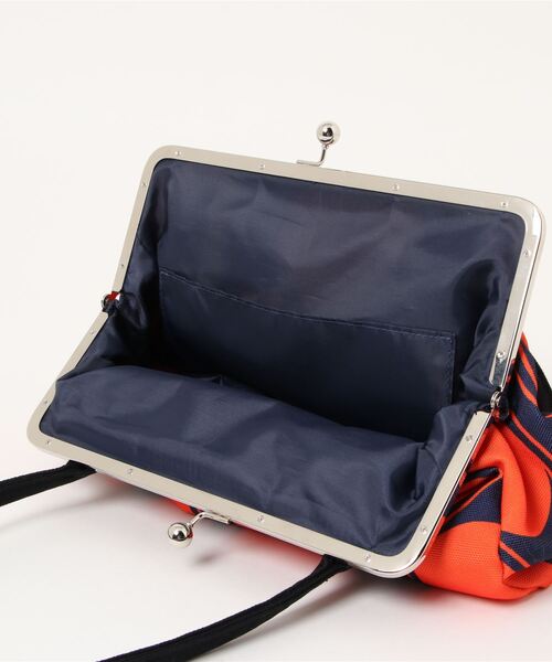 カヤ（カヤ）の「【カヤ】水玉がま口ハンドバッグ（ハンドバッグ・レディース・ライトグリーン/ブラック×ホワイト/レッド系その他・FREE）」の6枚目の写真