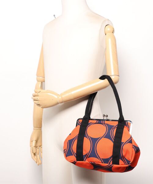 カヤ（カヤ）の「【カヤ】水玉がま口ハンドバッグ（ハンドバッグ・レディース・ライトグリーン/ブラック×ホワイト/レッド系その他・FREE）」の7枚目の写真