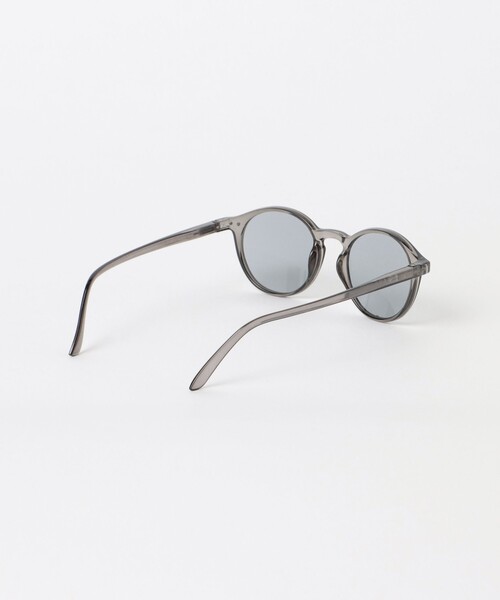 BEAMS HEART(ビームスハート)の「【ユニセックス】ボストン型 サングラス(UVカット)(サングラス・メンズ・チャコールグレー/ブルー・ONE SIZE)」の9枚目の写真