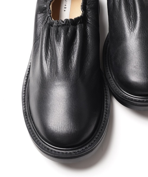 JIEDA(ジエダ)の「SLIP ON LEATHER SHOES(スリッポン・メンズ・ブラック系その他/ブラック系その他2・42/44/41/43)」の10枚目の写真