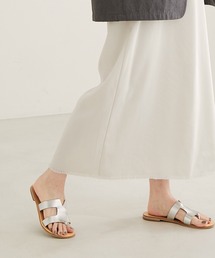 NICOLAS LAINAS | 【NICOLAS LAINAS】レザーフラットサンダル(サンダル)