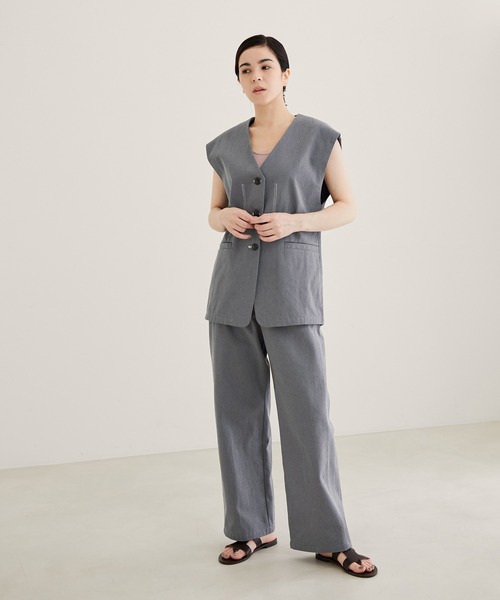 NICOLAS LAINAS（ニコラスライナス）の「【NICOLAS LAINAS】レザーフラットサンダル（サンダル・レディース・ブラック/ダークブラウン/シルバー・36/37/38）」の13枚目の写真