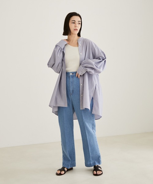 NICOLAS LAINAS（ニコラスライナス）の「【NICOLAS LAINAS】レザーフラットサンダル（サンダル・レディース・ブラック/ダークブラウン/シルバー・36/37/38）」の14枚目の写真