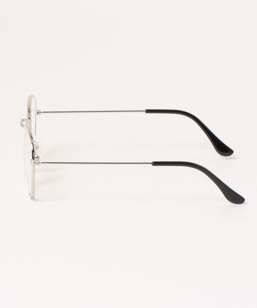 Birthday room（バースデイルーム）の「メタルフレームめがね（メガネ・レディース・シルバー・FREE）」の3枚目の写真