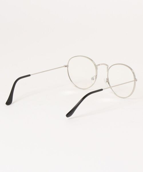 Birthday room（バースデイルーム）の「メタルフレームめがね（メガネ・レディース・シルバー・FREE）」の2枚目の写真