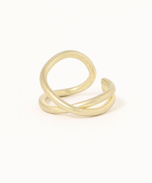 contra bo nepre(コントラ ボ ネプレ )の「barl ringcuff double / イヤリング リング(イヤリング・レディース・ゴールド・FREE)」の4枚目の写真