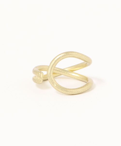 contra bo nepre(コントラ ボ ネプレ )の「barl ringcuff double / イヤリング リング(イヤリング・レディース・ゴールド・FREE)」の5枚目の写真