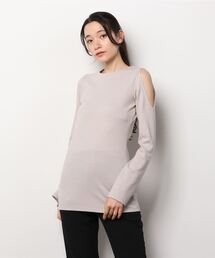 ELIN | ELIN(エリン)TeeOpen shoulder LS(Tシャツ/カットソー)
