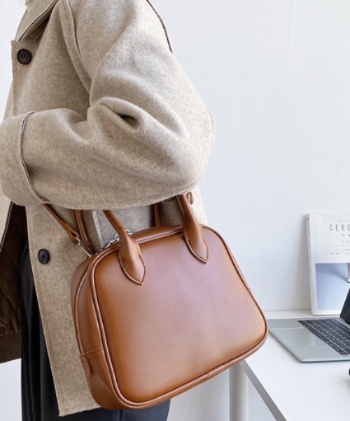 sakishimatokyo（サキシマトーキョー）の「ボストンバッグ（ボストンバッグ・レディース・ブラック/ダークブラウン/ベージュ/ブラウン/オフホワイト・FREE）」の4枚目の写真