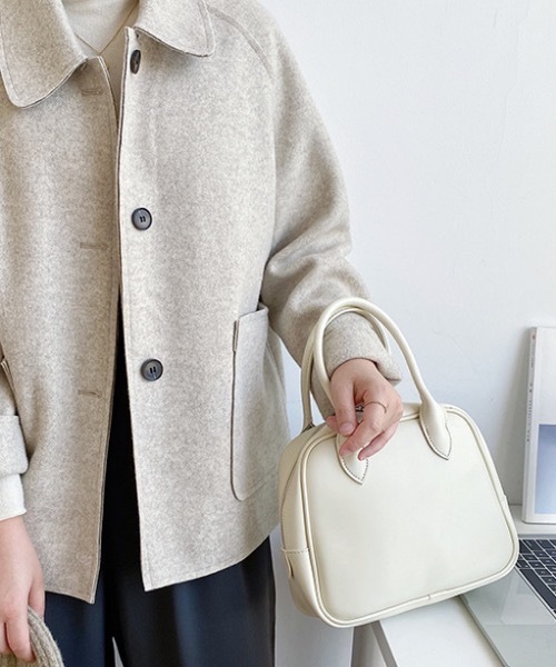 sakishimatokyo（サキシマトーキョー）の「ボストンバッグ（ボストンバッグ・レディース・ブラック/ダークブラウン/ベージュ/ブラウン/オフホワイト・FREE）」の9枚目の写真