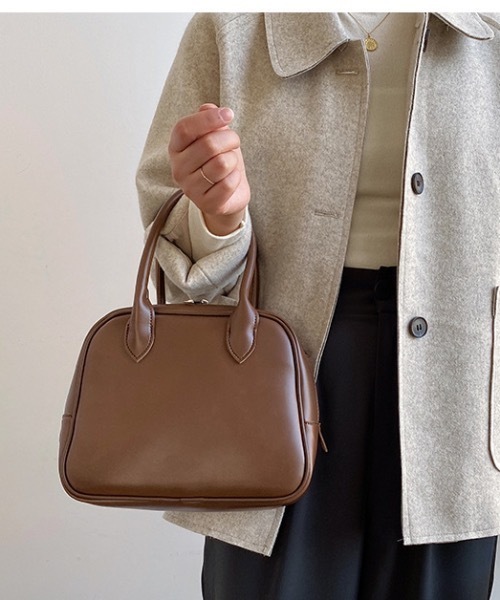 sakishimatokyo（サキシマトーキョー）の「ボストンバッグ（ボストンバッグ・レディース・ブラック/ダークブラウン/ベージュ/ブラウン/オフホワイト・FREE）」の11枚目の写真