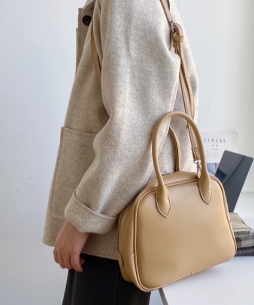 sakishimatokyo（サキシマトーキョー）の「ボストンバッグ（ボストンバッグ・レディース・ブラック/ダークブラウン/ベージュ/ブラウン/オフホワイト・FREE）」の7枚目の写真