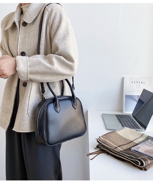 sakishimatokyo（サキシマトーキョー）の「ボストンバッグ（ボストンバッグ・レディース・ブラック/ダークブラウン/ベージュ/ブラウン/オフホワイト・FREE）」の6枚目の写真