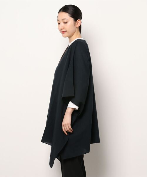 coca（coca）（コカ）の「すっぽり体型カバーサマーポンチョ（ポンチョ・レディース・ブラック/グレー・ONE SIZE）」の15枚目の写真