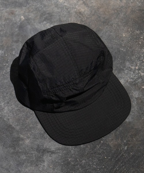 kutir（クティール）の「ストレートナイロンキャップ（キャップ・メンズ・ブラック/カーキ/ピンク/ライトベージュ・FREE）」の2枚目の写真